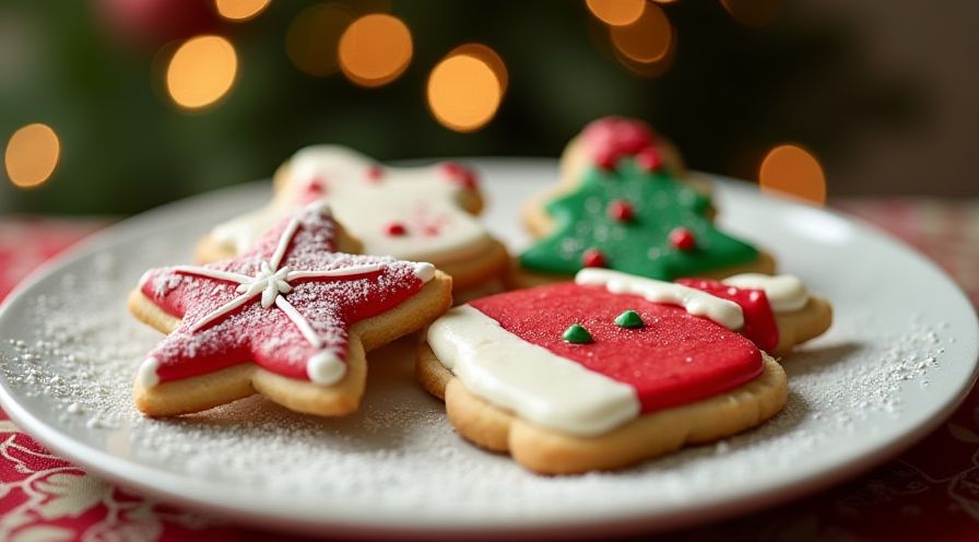 In der Weihnachtsbäckerei